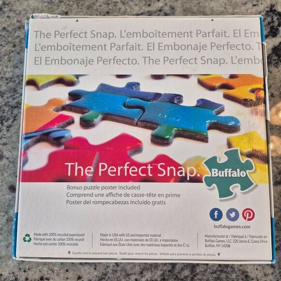 Buffalo Games Josephine Wall Glitter Edition Spirit of Flight 1000 pc Jigsaw Puz - Picture 8 of 10